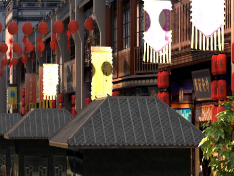 Ancient Street 3D Model