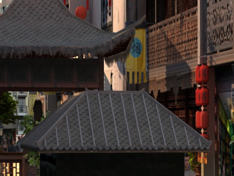 Ancient Street 3D Model