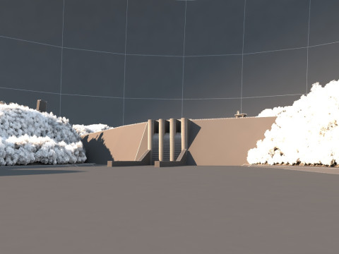Водні дамби 3D Модель