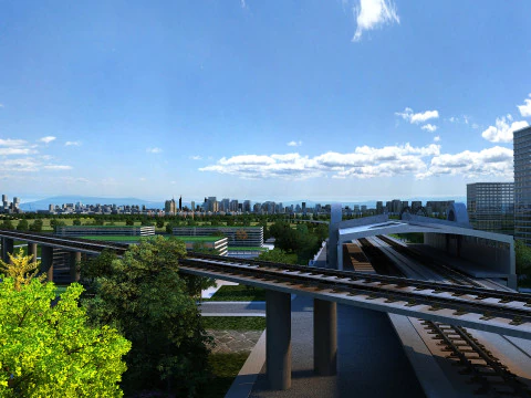 City Architecture 3D Model