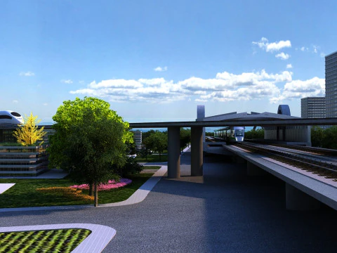 City Architecture 3D Model