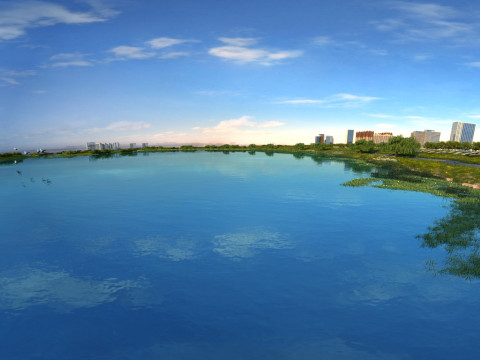 Stadtarchitektur 3D Modell