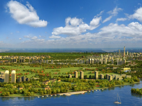 City Architecture 3D Model