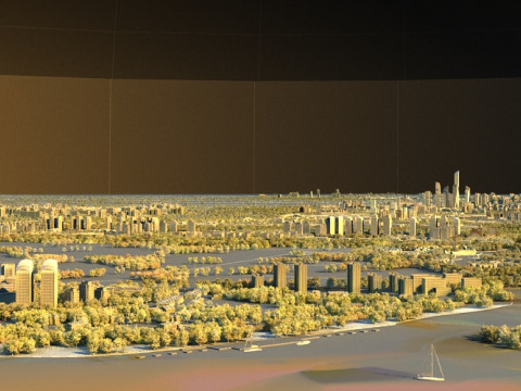 City Architecture 3D Model