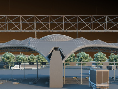 City Architecture 3D Model