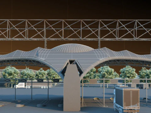 City Architecture 3D Model
