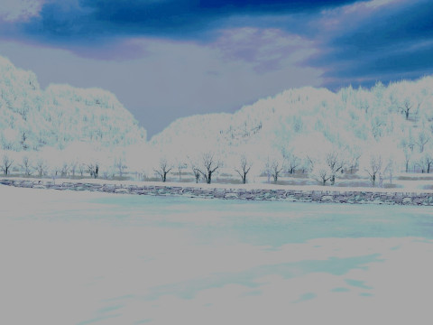 Snowscape 3D Model