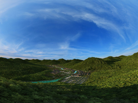 Lembah Hiburan Model 3D