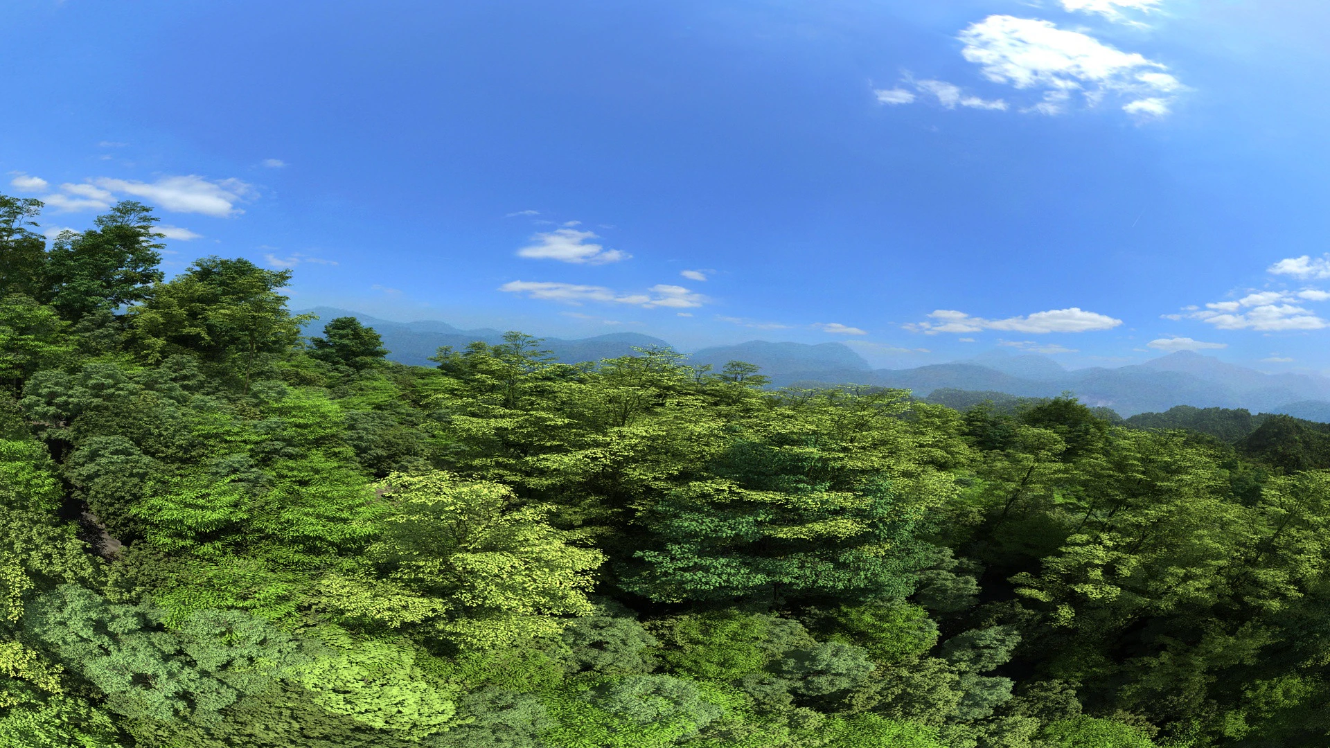 Mountain Valley 3D Model .c4d .max .obj .3ds .fbx .stl .blend 