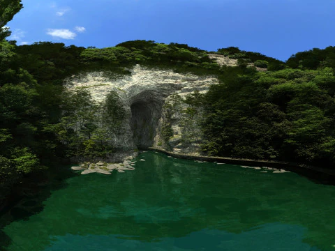 Mountain Valley 3D Model