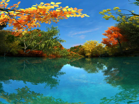 Lake 3D Model