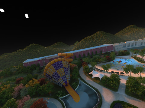 アミューズメントバレー 3Dモデル