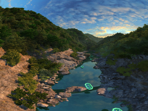 Rivier Vallei 3D Model