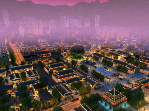 Tourism City 3D Model