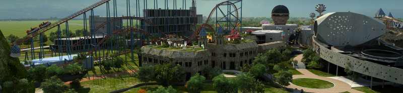 Kota Pariwisata Model 3D .c4d .max .obj .3ds .fbx .stl .blend