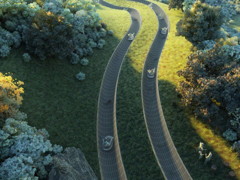 Aire de jeux Modèle 3D