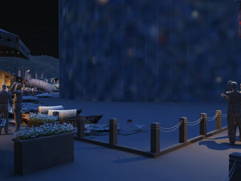 Resort 3D Model