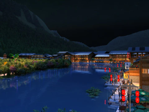 Resort 3D Model