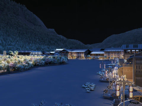 Resort 3D Model