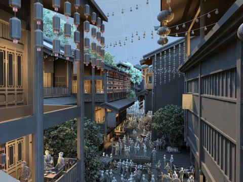 Resort 3D Model