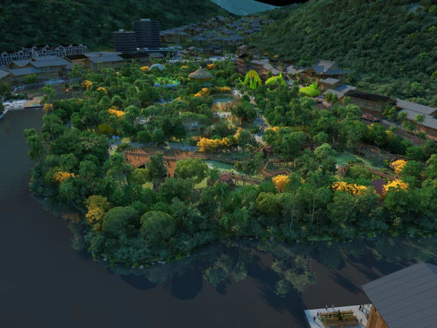 Прибегнуть 3D Модель