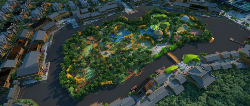 Tatil yeri 3D Model .c4d .max .obj .3ds .fbx .stl .blend 