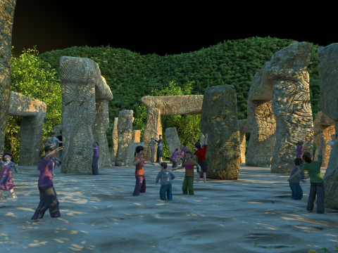 सहारा 3D मॉडल