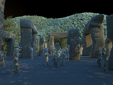 सहारा 3D मॉडल