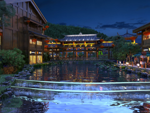 курорт 3D Модель