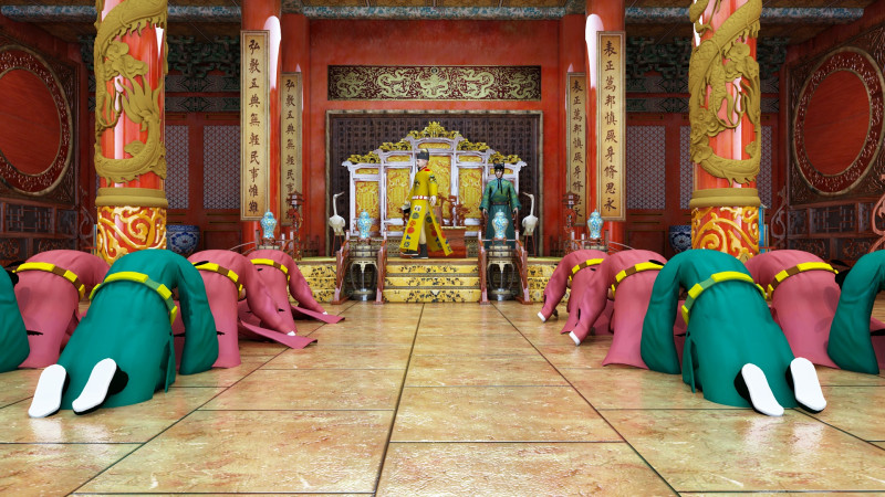 皇帝 3Dモデル .c4d .max .obj .3ds .fbx .stl .blend 