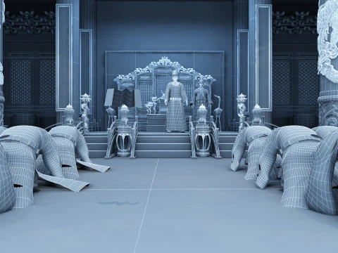 The Emperor 3D Model