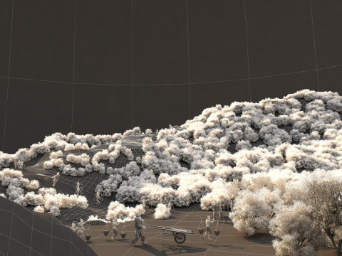 採掘労働者 3Dモデル