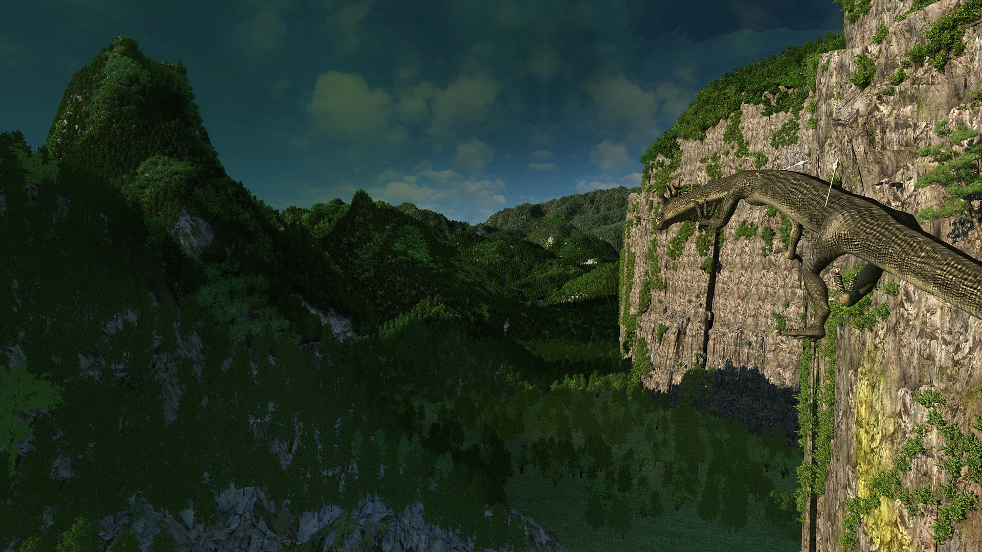 山の森 3Dモデル .c4d .max .obj .3ds .fbx .stl .blend 