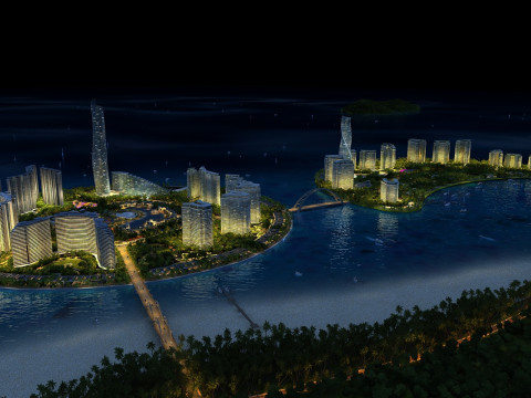 나이트파크 3D 모델