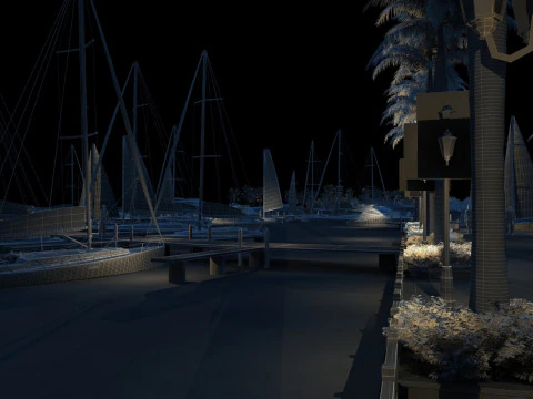 पालनौका 3D मॉडल