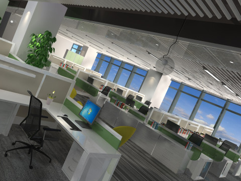 Офіси 3D Модель