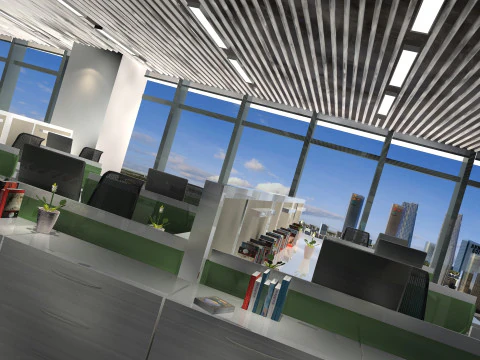 Offices 3D Model