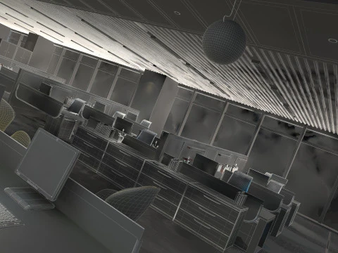 Offices 3D Model