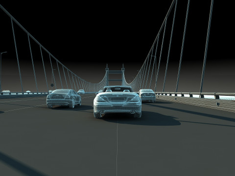 Міст 3D Модель