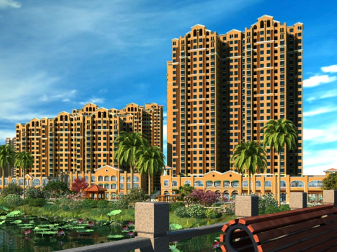 paisaje urbano Modelo 3D