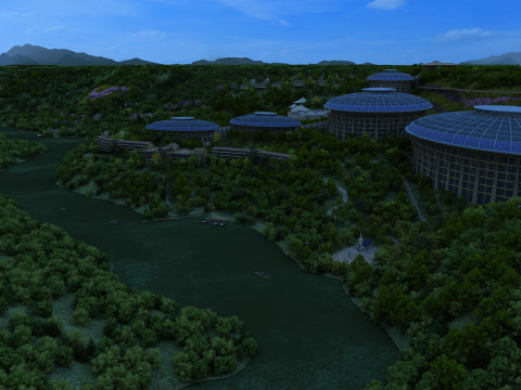 Мале місто 3D Модель