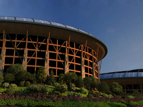 Theater 3D Model
