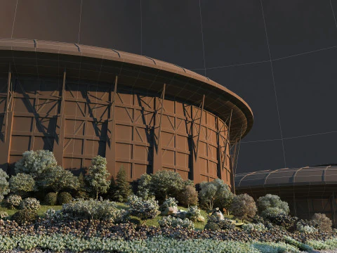 Theater 3D Model