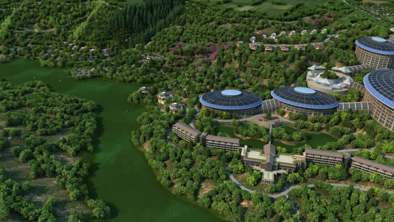 Мале місто 3D Модель .c4d .max .obj .3ds .fbx .stl .blend 