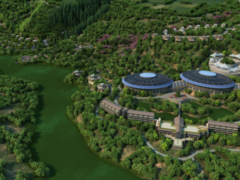 小さな町 3Dモデル