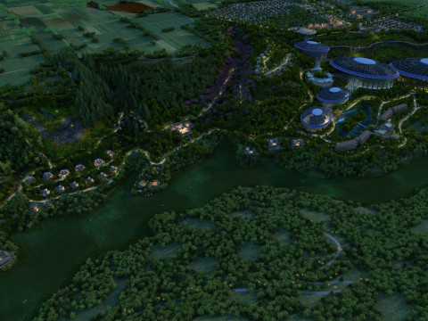 Мале місто 3D Модель