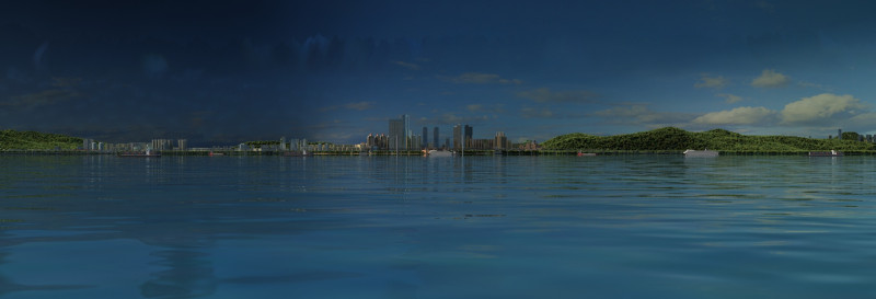 City Architecture 3D Model .c4d .max .obj .3ds .fbx .stl .blend 