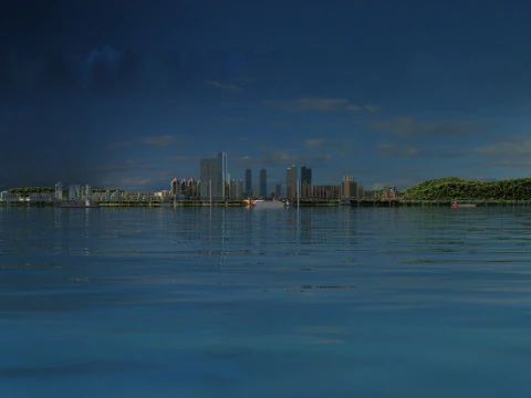 Arquitectura de la ciudad Modelo 3D