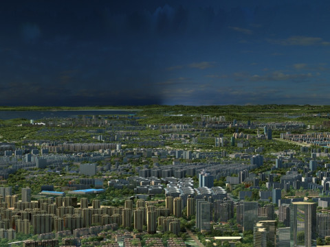 City Architecture 3D Model