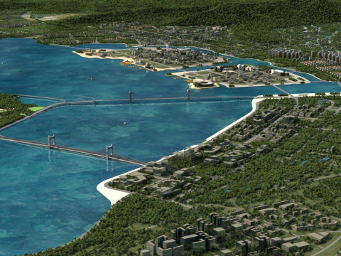 City Architecture 3D Model